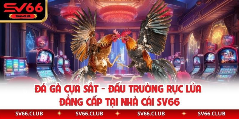 Đá Gà Cựa Sắt - Đấu Trường Rực Lửa Đẳng Cấp Tại Nhà Cái SV66
